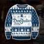 Don Julio Knitting Pattern Print Ugly Christmas Sweater