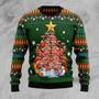 Flamingo Christmas Tree Ugly Christmas Sweater