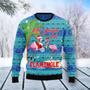 Flamingo Lets Jingle Ugly Christmas Sweater