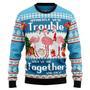 Flamingo Together Ugly Christmas Sweater