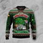 Funny Cat I Will Destroy Christmas Ugly Christmas Sweater