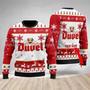 Funny Duvel Beer Custom Ugly Christmas Sweater, Jumpers