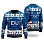 Funny E&J Brandy Custom Ugly Christmas Sweater, Jumpers