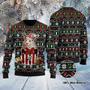 Funny Guinea Pig In The Gift Box Ugly Christmas Sweater