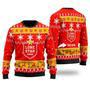 Funny Lone Star Beer Personalized Ugly Christmas Sweater, Jumpers