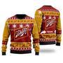 Funny Schlitz Beer Personalized Ugly Christmas Sweater, Jumpers