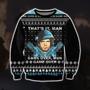 Game Over, Man Print Ugly Christmas Sweater