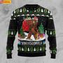 Get Festive with Bigfoot Santasquatch Ugly Christmas Sweater, Jumper