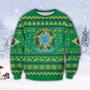 Green Brazil All Over Print Ugly Christmas Sweater