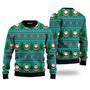 Green Santa Claus Merry Christmas Ugly Christmas Sweater, Jumper