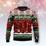 Guitar Gimme The Beat Ugly Christmas Sweater