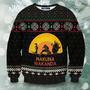 Hakuna Wakanda Ugly Christmas Sweater