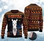 Halloween Llama You'll Wanna Call Me Your Mama Ugly Christmas Sweater For Men & Women