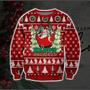 Happy Holidays Print Ugly Christmas Sweater