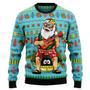 Hawaiian Christmas Santa Claus Ugly Christmas Sweater