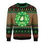 Heart Chakra Ugly Christmas Sweater