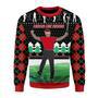 Here Him Roar Ugly Christmas Sweater