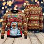 Hippie Santa Claus Peace And Love Ugly Christmas Sweater For Men & Women