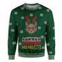 Ho Ho No Cat Christmas Ugly Christmas Sweater