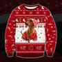 Holiday Dachshund Ugly Christmas Sweater