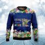 Home Sweet Home Minnesota Flower Ugly Christmas Sweater