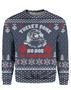 Hos In This House Christmas Sweater Navy Ugly Christmas Sweater