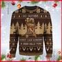 Hunting Christmas Go Outside Worst Case Scenario A Deer Kills You Ugly Christmas Sweater