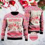 Im Dreaming Of A Pink Christmas Flamingo Ugly Christmas Sweater