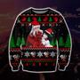 Inuyasha Manga Knitting Pattern Print Ugly Christmas Sweater