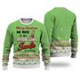 Irish Girl Merry Christmas Be Nice Sweater Christmas Knitted Sweater Print Sweatshirt