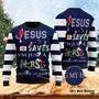 Jesus Saves Ugly Christmas Sweater