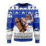 Jesus Skateboarding Ugly Christmas Sweater