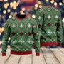 Just Wait Until Christmas Time Pattern Ugly Christmas Sweater For Men & Women