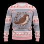 Kureno The Rooster Ugly Christmas Sweater