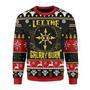 Let The Galaxy Burn Ugly Christmas Sweater