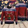 Let’s Get Slouchy Ugly Christmas Sweater For Men & Women