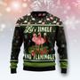 Lets Jingle And Flamingle Ugly Christmas Sweater