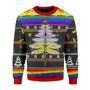 LGBT Dragonfly Ugly Christmas Sweater