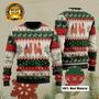 Llama Christmas Printed Ugly Christmas Sweater