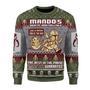 Mando's Bountry Hunting Ugly Christmas Sweater