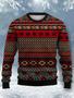 Men’s Retro Style Geometric Print Casual – Ugly Sweater Christmas