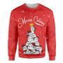 Meowy Catmas Christmas Tree Ugly Christmas Sweater