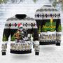 Merry Christmas Black Hoho Ranger Unisex Wool Sweater