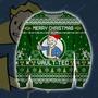 Merry Christmas From Vault Tec Knitting Pattern Print Ugly Christmas Sweater