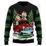 Merry Christmas Golden Retriever Ugly Christmas Sweater, Jumper