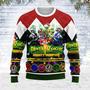 Merry Christmas HoHo Power Rangers MM Unisex Wool Sweater