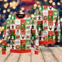 Merry Christmas Light It Up Pattern Ugly Christmas Sweater For Men & Women