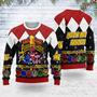 Merry Christmas Meowghty Meowrphin Purrr Rangers Unisex Wool Sweater