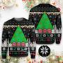 Merry Christmas Science Lovers Ugly Christmas Sweater