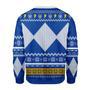 Merry Christmas Unisex Christmas Sweater Blue Power Ranger Apparel